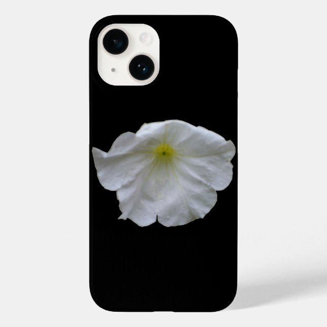 Beautiful White Petunia Case-Mate iPhone Case (Back)