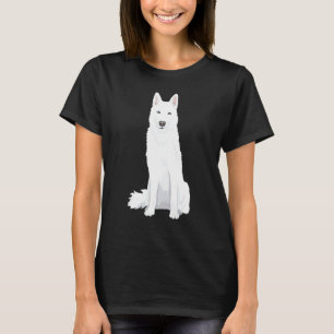 Beautiful White Siberian Husky  Sweet White Snow D T-Shirt