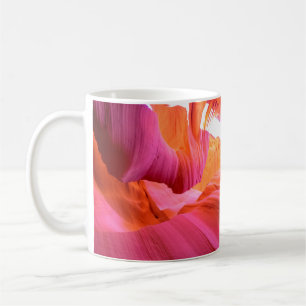 Beautiful wide angle view of amazing sandstone for coffee mug