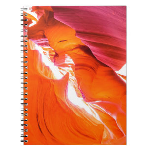Beautiful wide angle view of amazing sandstone for notebook