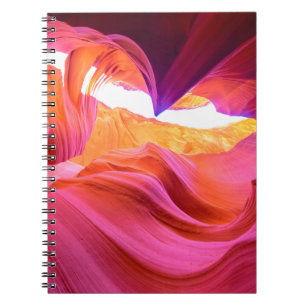 Beautiful wide angle view of amazing sandstone for notebook