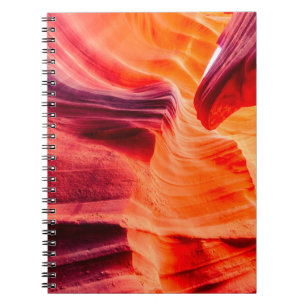 Beautiful wide angle view of amazing sandstone for notebook