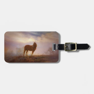 Beautiful Wild Mustang Horse Luggage Tag