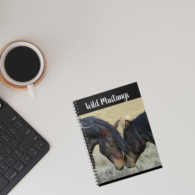 Beautiful Wild Mustang Horse Notebook (Creator Uploaded)