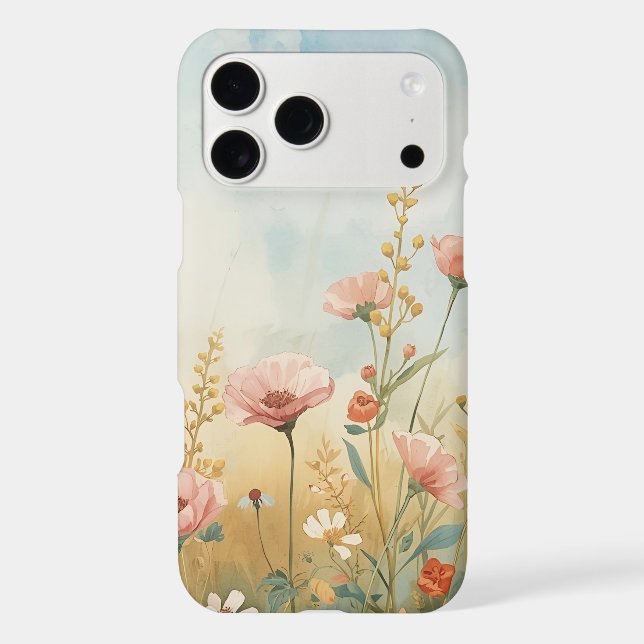 Beautiful wildflower phone case (Back)