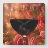 Beautiful Wine and Roses Art 