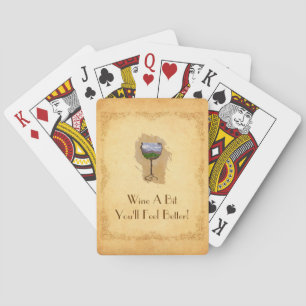 Beautiful Wine Lovers Playing Cards! Cards