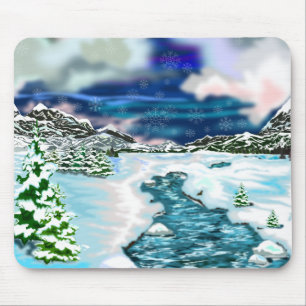 Beautiful Winter Mouse Pad