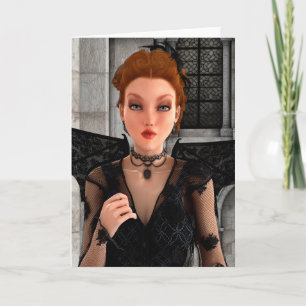 Beautiful Witch Card