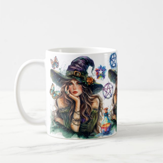 Beautiful Witch Coffee Mug (Left)