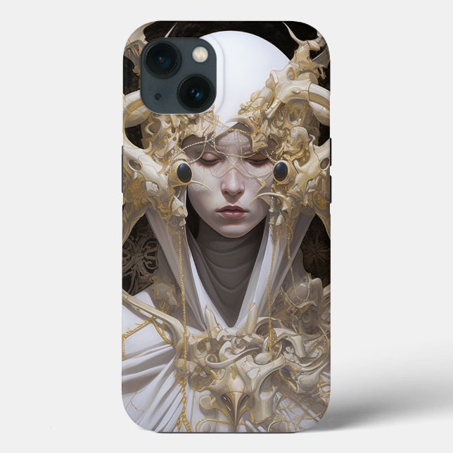 Beautiful Witch Demon Queen Fantasy Art Case-Mate iPhone Case (Back)