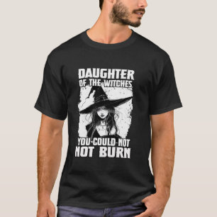Beautiful witch Halloween Party Costume Witchcraft T-Shirt