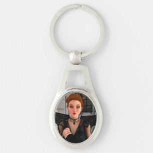 Beautiful Witch Key Ring