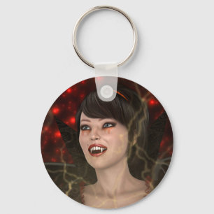 Beautiful Witch Key Ring