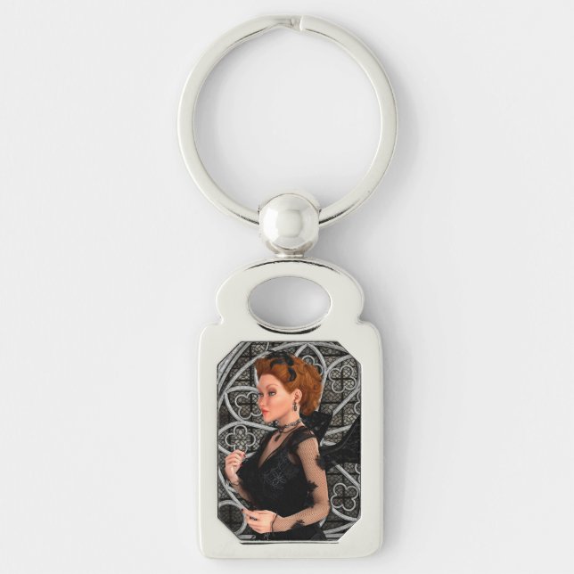 Beautiful Witch Key Ring (Front)