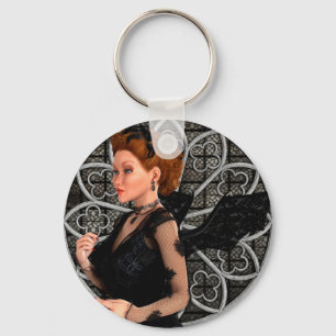 Beautiful Witch Key Ring