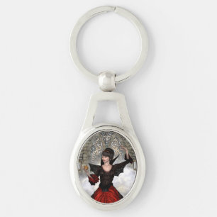 Beautiful Witch Key Ring