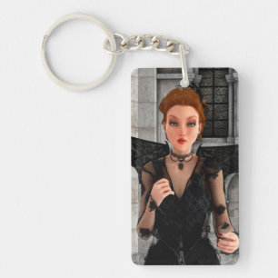 Beautiful Witch Key Ring