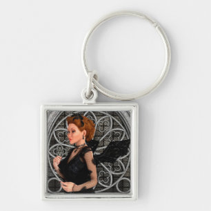 Beautiful Witch Key Ring
