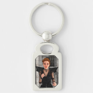 Beautiful Witch Key Ring