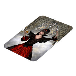 Beautiful Witch Magnet