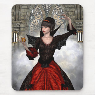Beautiful Witch Mouse Pad