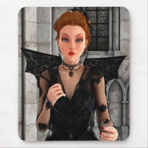 Beautiful Witch Mouse Pad