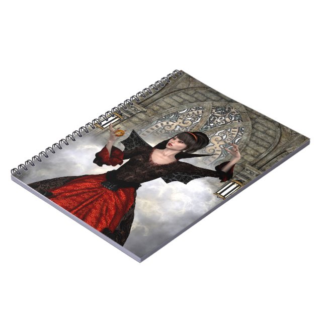 Beautiful Witch Notebook (Left Side)