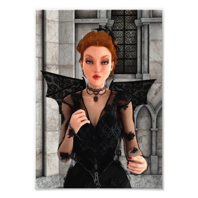 Beautiful Witch Photo Print (Front)