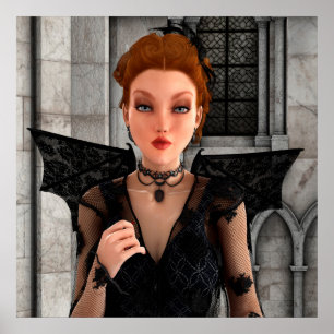 Beautiful Witch Poster