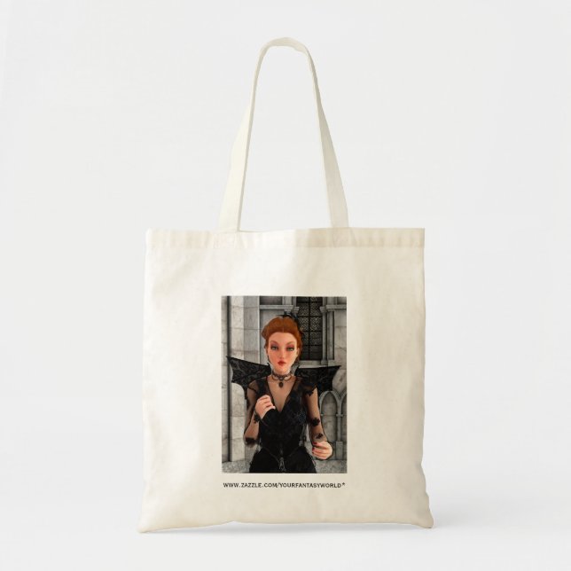 Beautiful Witch Tote Bag (Front)