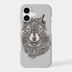 Beautiful Wolf, Abstract Illustration