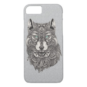 Beautiful Wolf, Abstract Illustration iPhone 8/7 Case