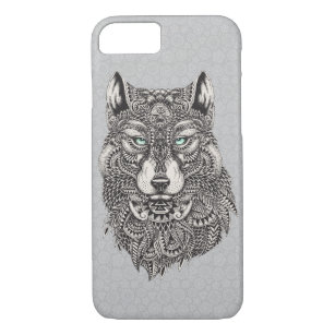 Beautiful Wolf, Abstract Illustration iPhone 8/7 Case