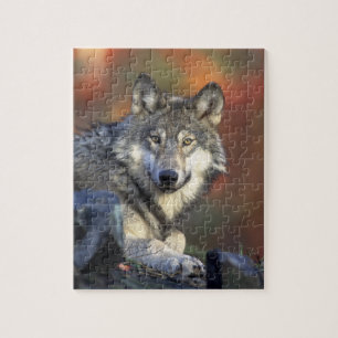 Beautiful Wolf Jigsaw Puzzle