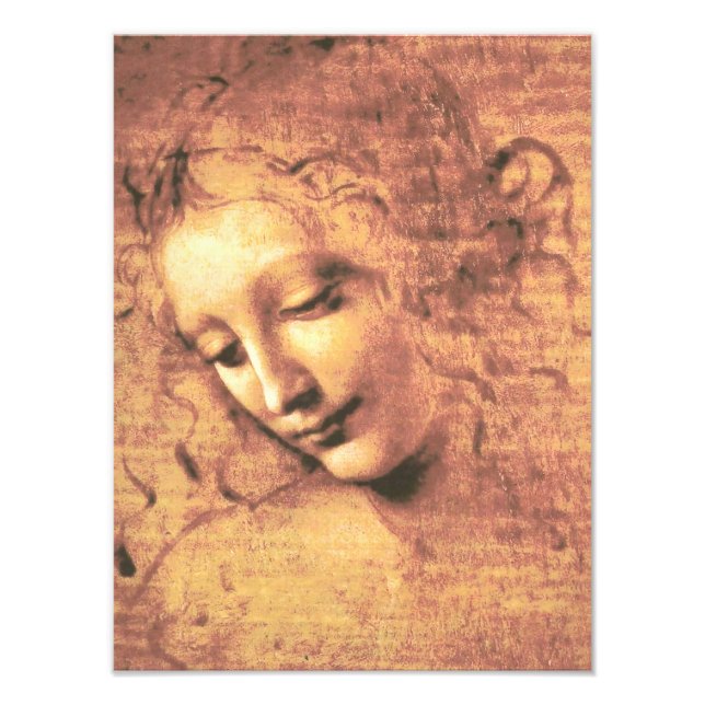 Beautiful Woman by Leonardo da Vinci Photo Print (Front)