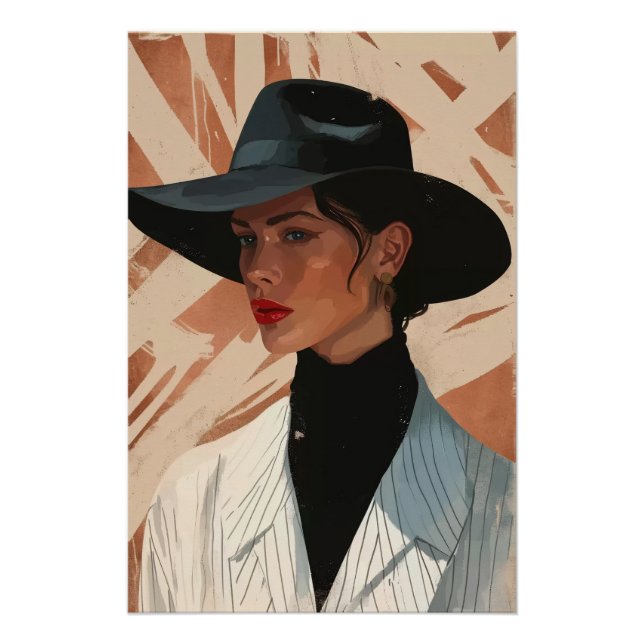 beautiful woman poster (Front)