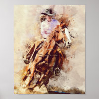 beautiful woman riding horse