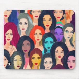 Beautiful Women Mouse Pad