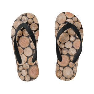 beautiful wood kid's thongs