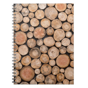 beautiful wood notebook