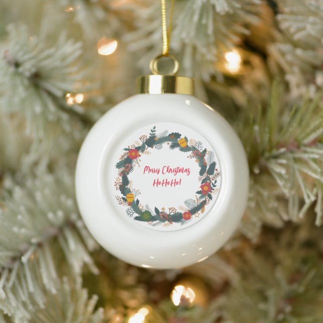 beautiful wreath Christmas ornament (Tree)