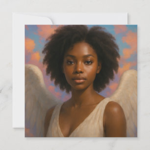 Beautiful Xmas angel card