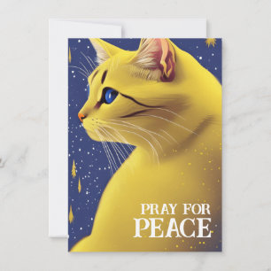 Beautiful Yellow Cat with Blue Eyes - ukraine