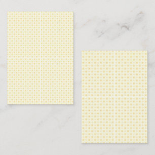 Beautiful Yellow Circles on White Background Business Card