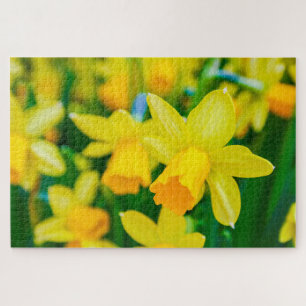 Beautiful yellow flower jigsaw puzzle