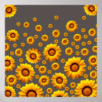 Beautiful yellow flowers on grey background