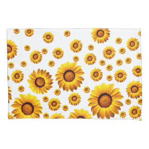Beautiful yellow flowers pillowcase
