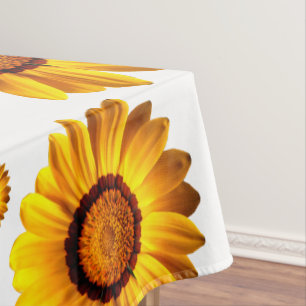 Beautiful yellow flowers  tablecloth