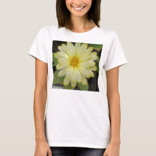 Beautiful Yellow Marigold Ladies T Shirt